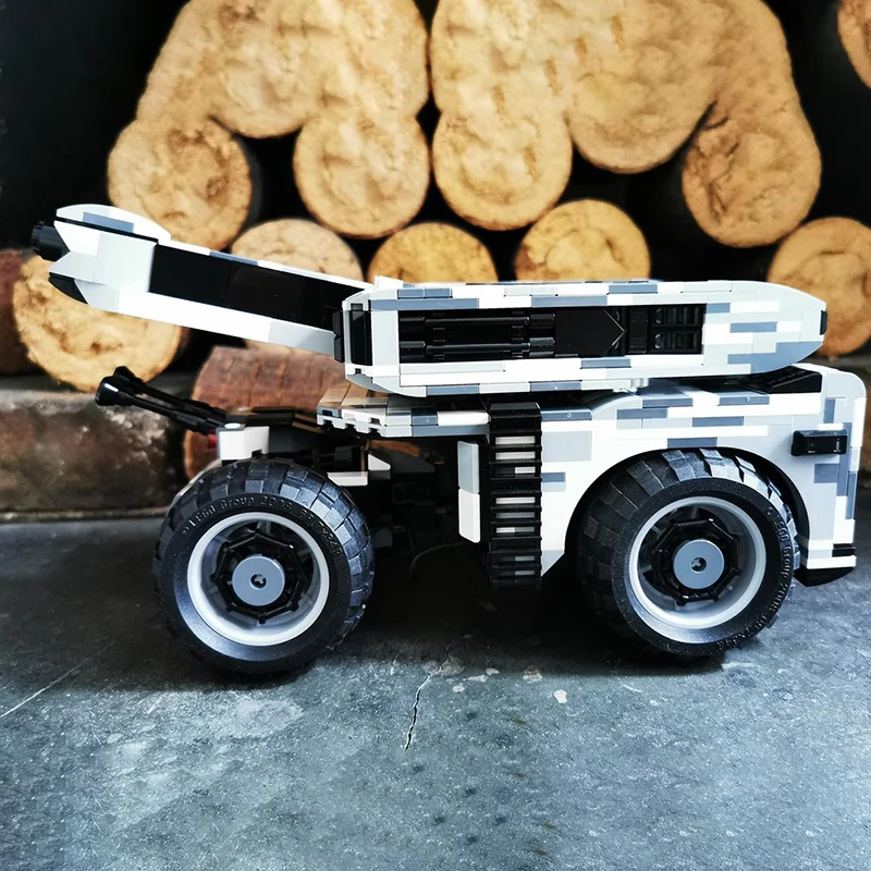 Blocs de construction d'assemblage de petites particules de voiture, 32 points MOC-89130, jouet éducatif, modèle, coffret cadeau, ornements