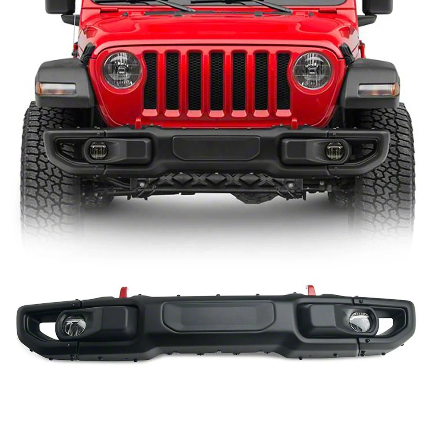 

10th anniversary Front Bumper for Jeep wrangler JL offroad car parts for jeep accessories