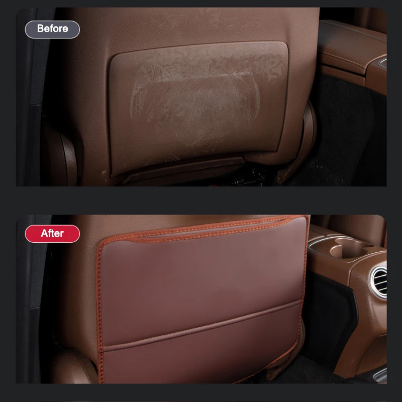 leather car seat anti-kick mat pad cover mats for Jac Js6 M3 M4 M5 S3 S7 Jiayue Refine js4 js5 js6 j7 interior accessories cover