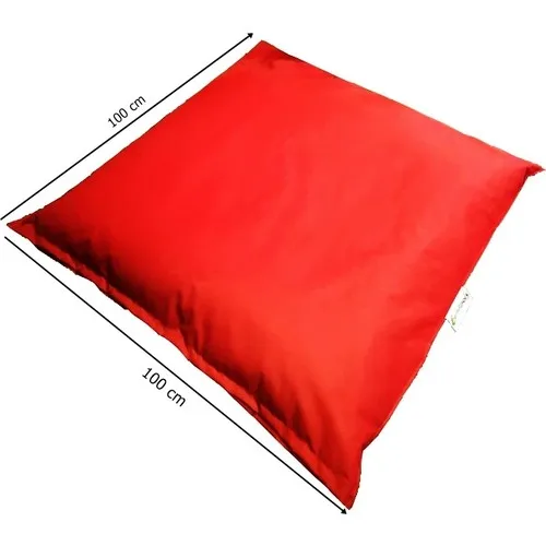 Armutpark 100 X100 Beach Cushion Red