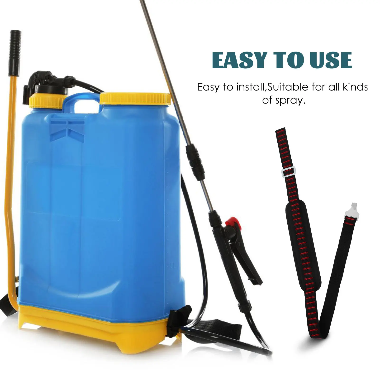 2 Sets Backpack Sprayer Straps Replacement Most Backpack Sprayer Fits Backpack Sprayer Shoulder Strap Backpack Sprayer Straps
