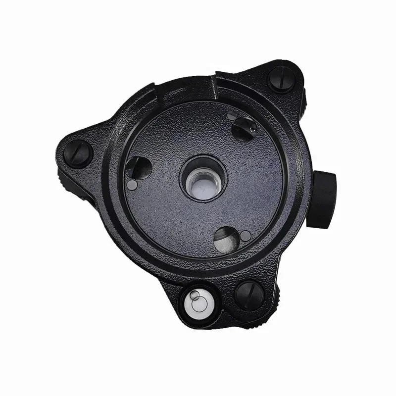Three-jaw Tribrach Black Tribrach Without Optical Plummet For Total Station Surveying