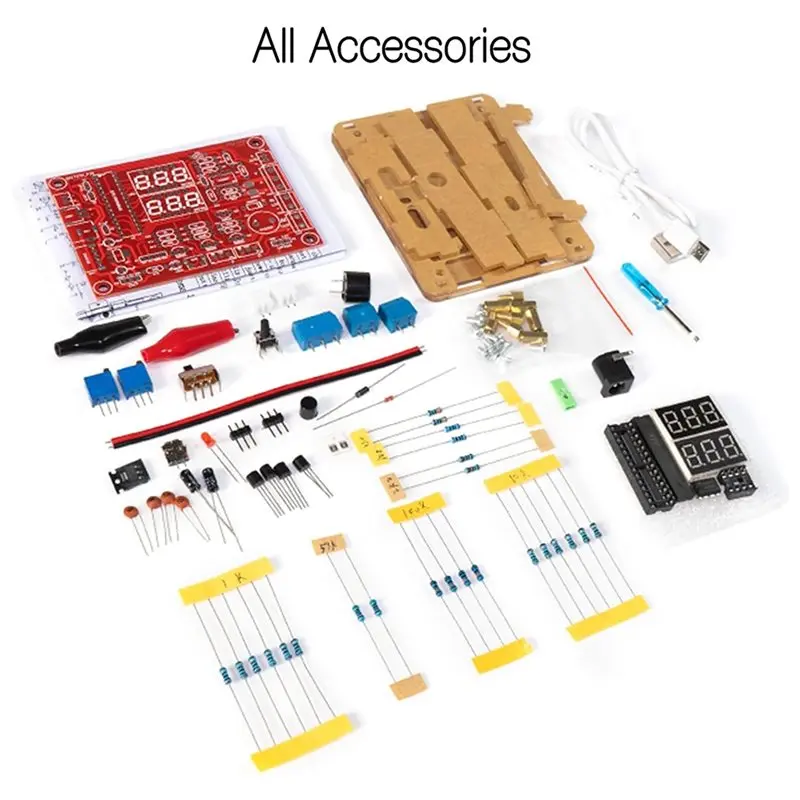 [B24B!】 Electronic Instrument Learning Kit Multifunctional Soldering Practice Kit For Beginners