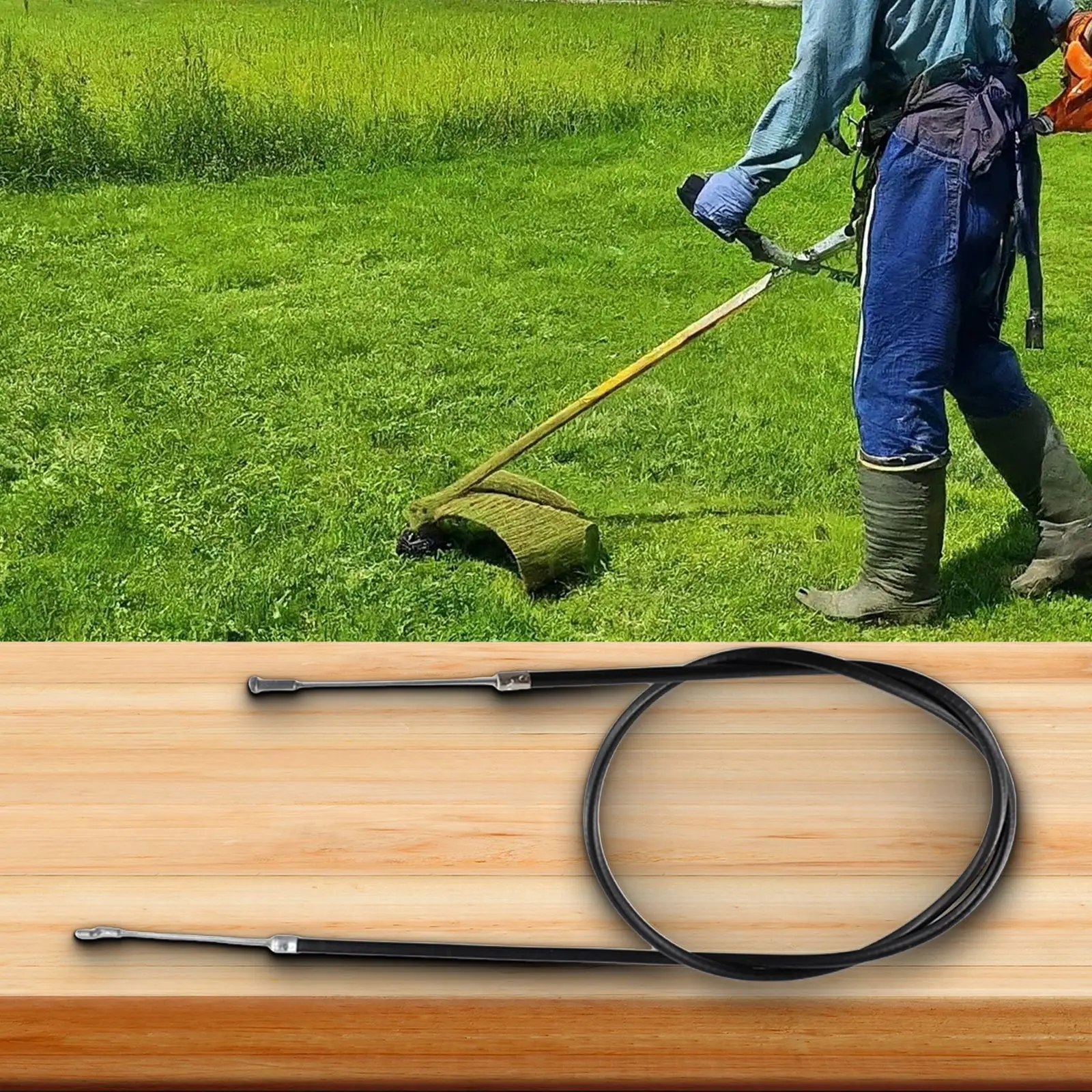 Replacement Throttle Cable for For Fs110 Lawn Mower High Performance Control Cable for Lawn Mower Speed Regulation