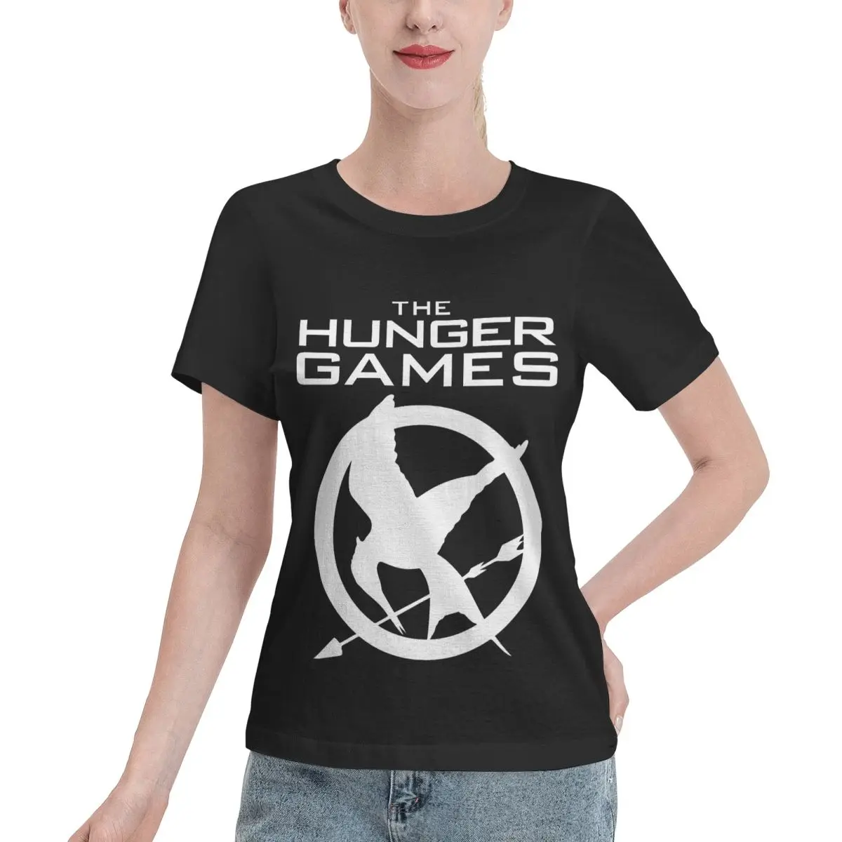 Excellent Craftsmanship Hunger Games Merch Hunger Games Women's T-shirt Trendy Everyday Tee