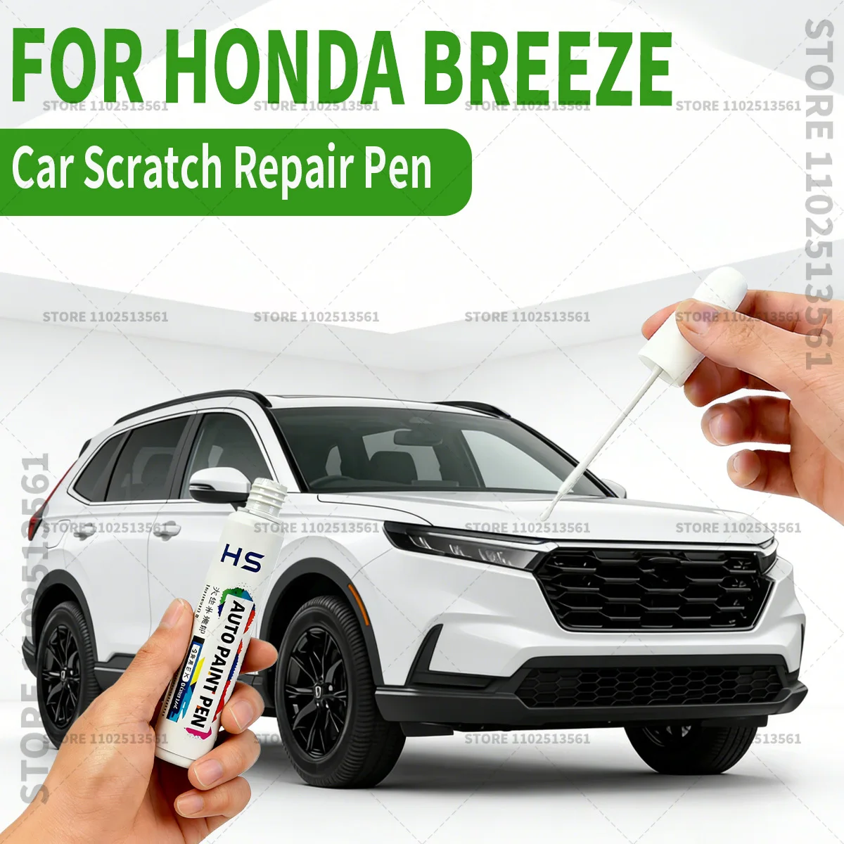 

Ручка-корректор для ремонта лакокрасочного покрытия автомобиля Honda Breeze 2019-2025: удаление царапин, аксессуары для авто DIY, цвета: белый, фиолетовый, серебристый, красный, синий, черный