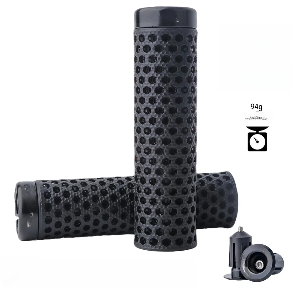 2 Pcs Mountain Bike 3D Printed  Folding Bike Road Bike Anti-slip Handlebar Grips Bicycle Accessories