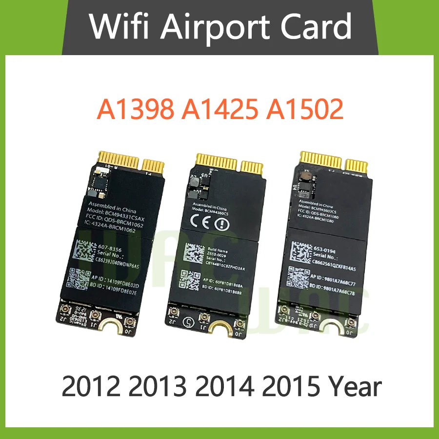 Original Wifi Airport Card BCM943602CS BCM94360CS for Macbook Pro Retina 13