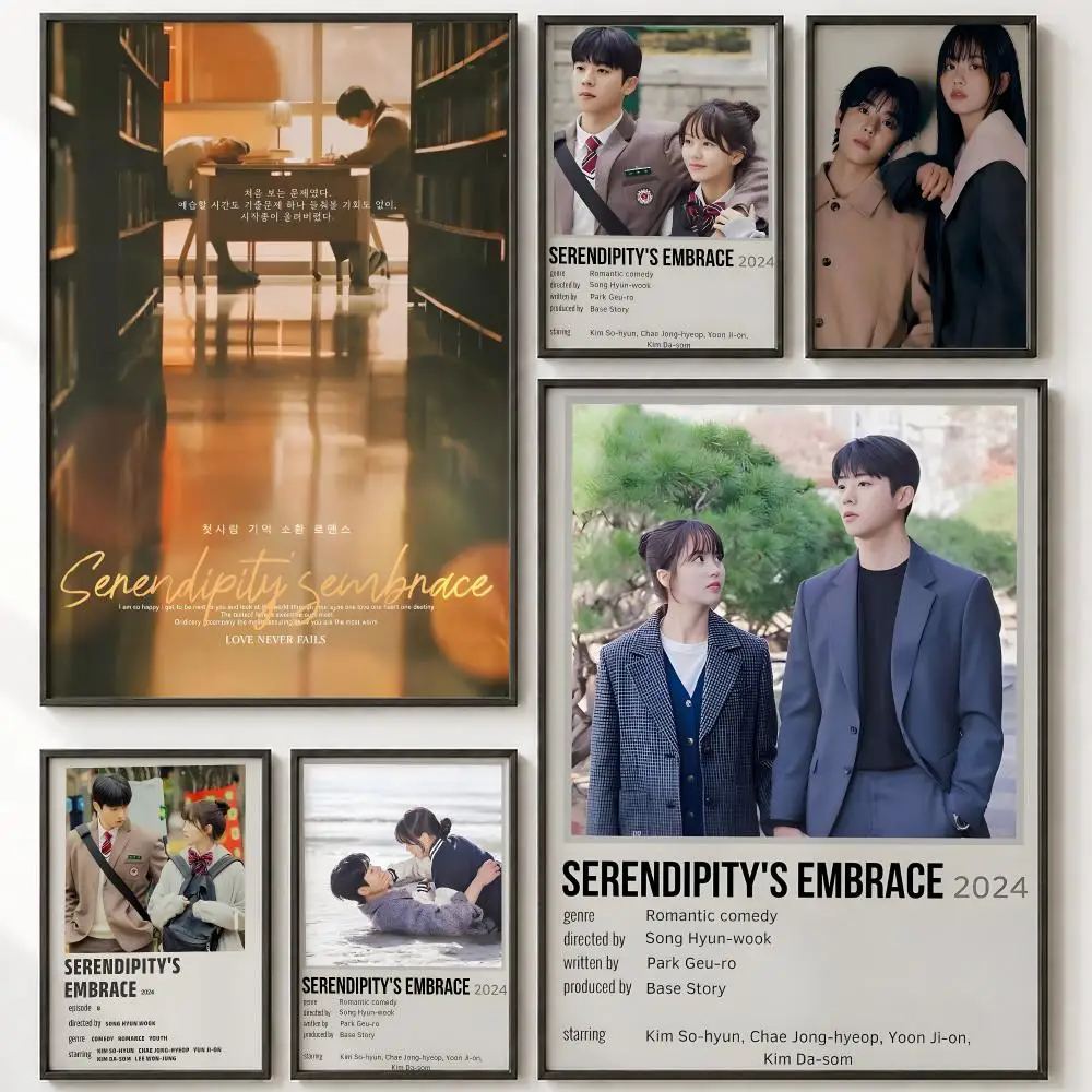 TV Serendipity's Embrace   Poster HD poster wall art self-stick no-residue for home cafe office great gift