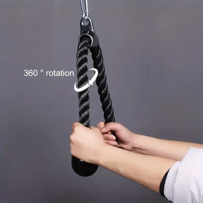 1 Arm Muscle Building Resistance Band, Heavy Duty Tricep Rope for Body Sculpting, Muscle Building, Fitness, Strength Training