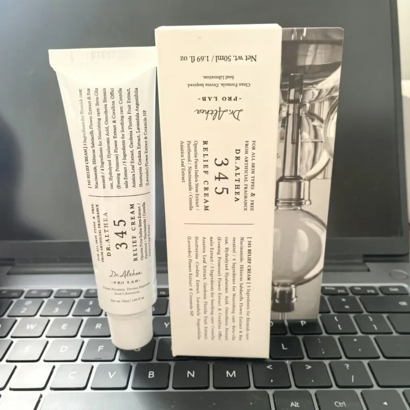 Aluminum Tube Dr.Althea 345 Antioxidant Cream, Moisturizing, Intensive Repair Barrier, Comfort, Acne Oil, Sensitive Skin Care