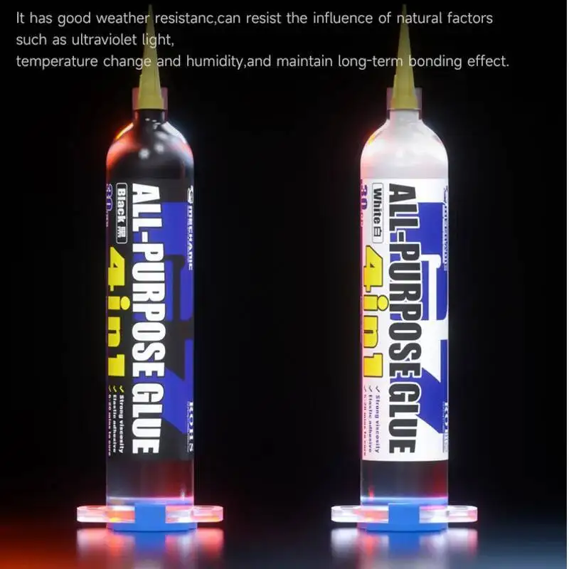 MECHANIC G7 4-in-1 Super Strong Adhesive High Viscosity Eco-Friendly Glue for Phone Frame Back Cover Repair Black/White Tools