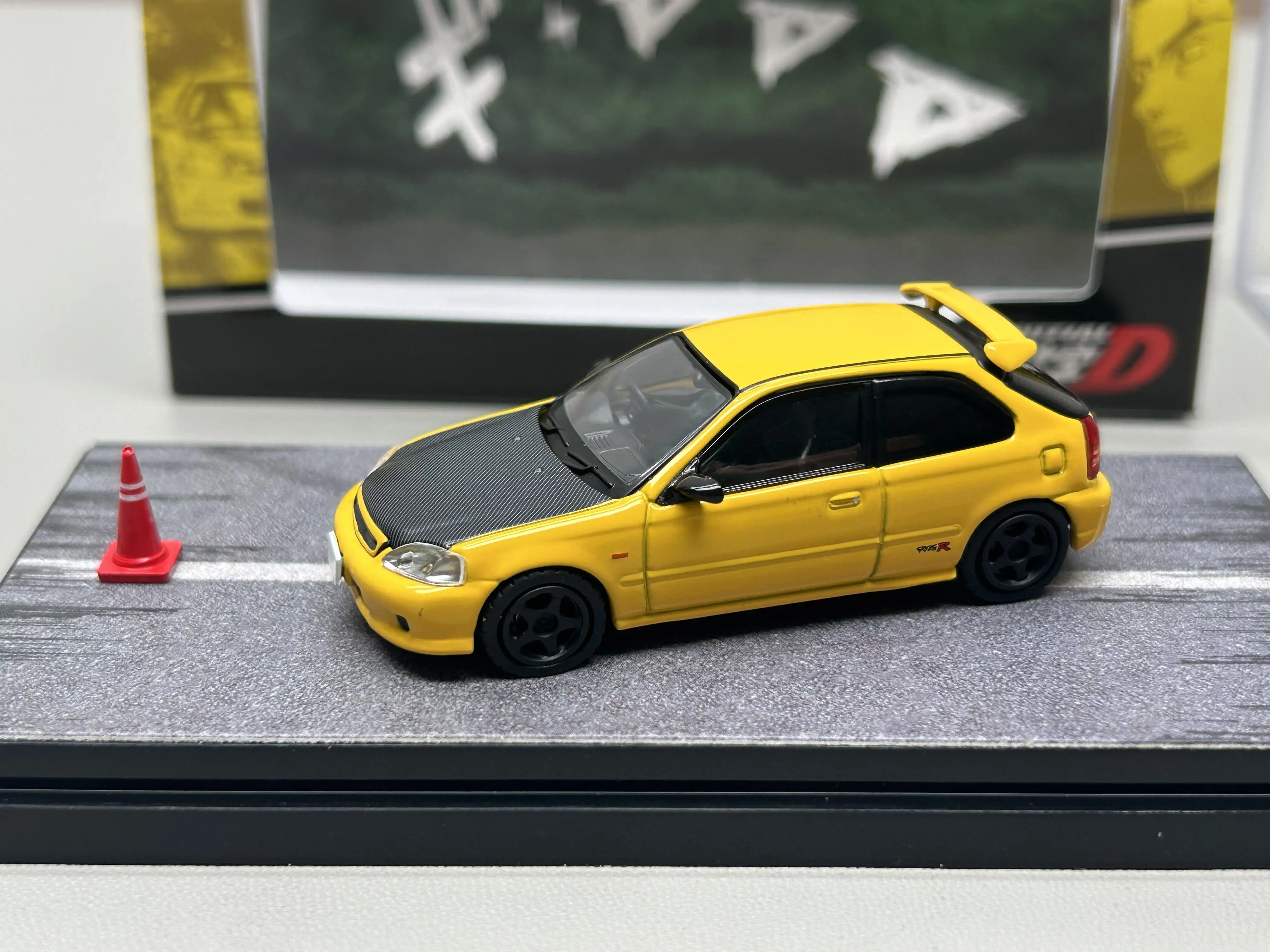 Diecast Hobby Japan 1:64 Scale Honda CIVIC EK9 Alloy Car Model