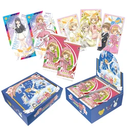 2024 Cards Captor Sakura 1 zestaw oryginalnych przezroczystych kart karta sakury Cosplay Deluxe Edition Anime rekwizyt prezent zabawka Taort