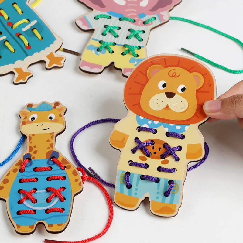Busy Board Montessori Toys for Toddlers Sensory Preschool Learning Educational Travel Activities Fine Motor Skills Shoelace