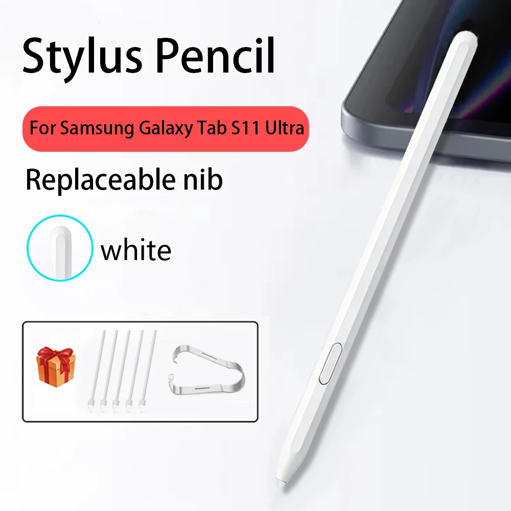 For Samsung Galaxy S11 / S11 Ultra EJ-PX730 SM-X730 SM-X930 Stylus Touch S Pen With Extra Pen Tips (Without Bluetooth)