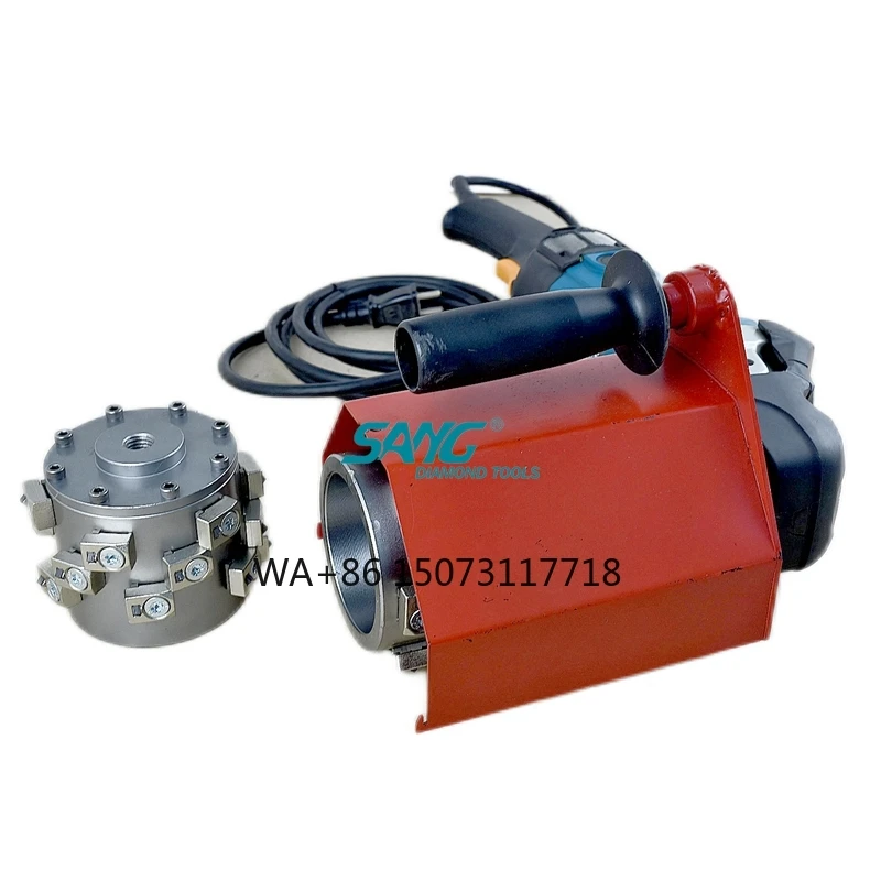 

Bush Hammer Tools Electric Handheld Angle Grinder with Locator