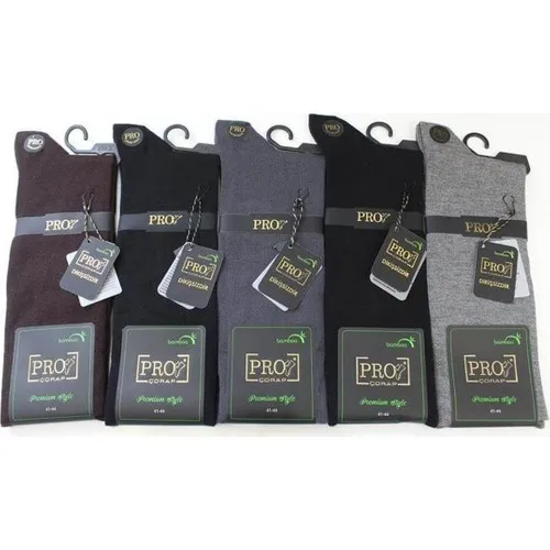 Socks 6'lı Bundle Pro Rakka Seamless Bamboo Men 'S Socks Six-Pack