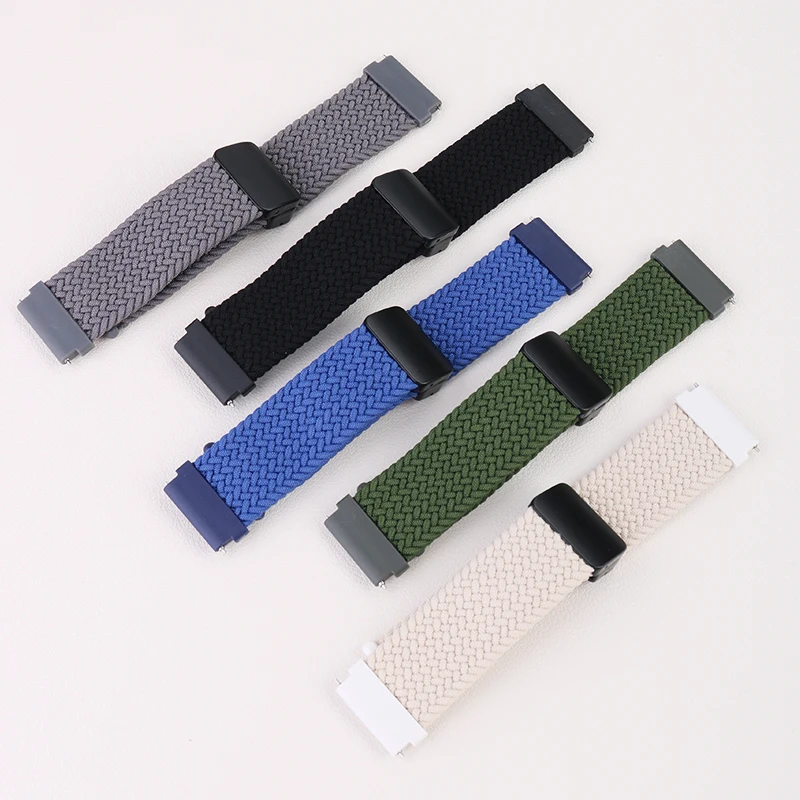 Braided Nylon Watch band For Casio G-SHOCK DW5600 5610 GBX-100 GBA-800 GMA-B800 GMD-B800 GBD GA-800 Magnetic Canvas Watch Strap