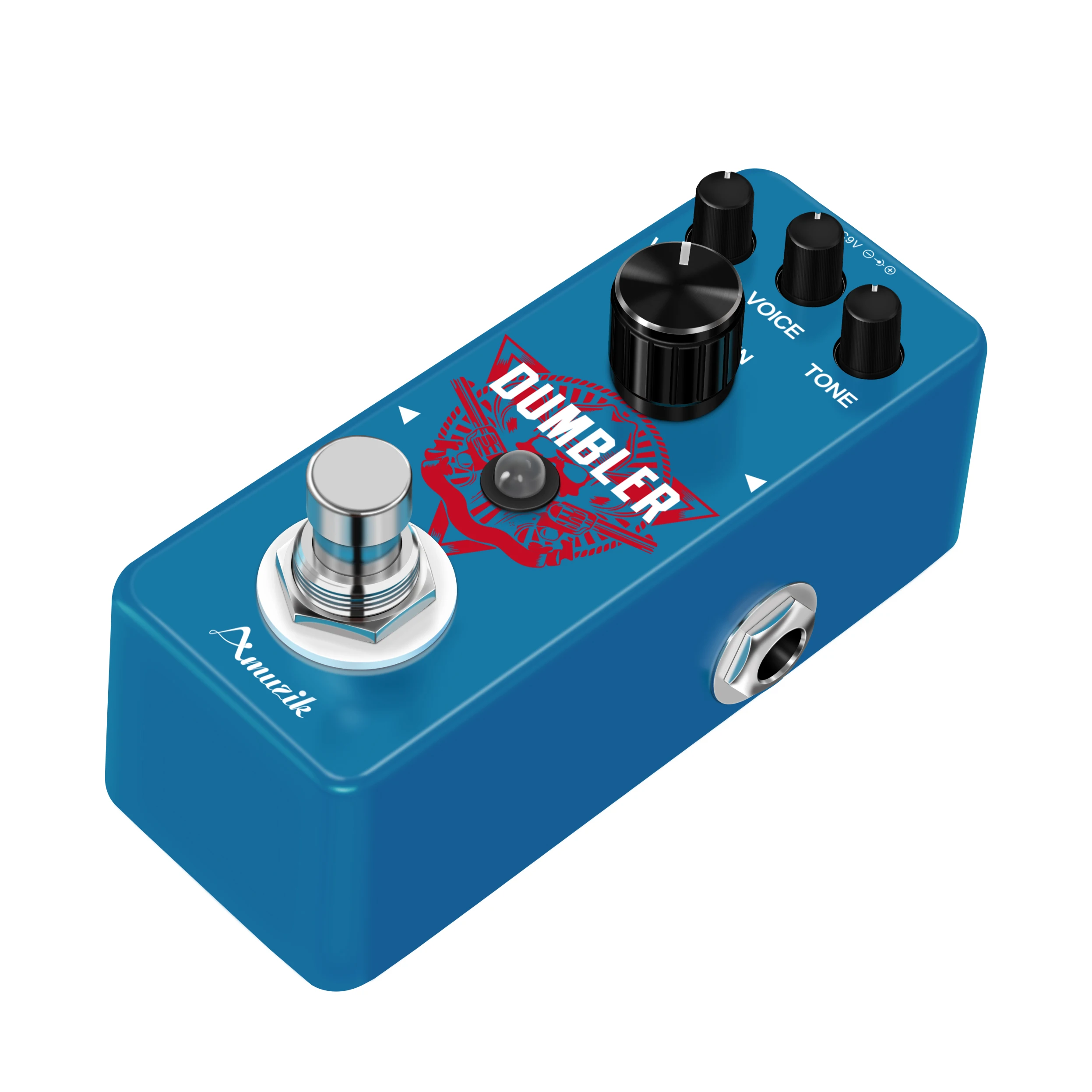 Amuzik LEF-315 Guitar Dumbler Pedal Analog Dumbler Overdrive Pedals For Electric Guitar With Medium Distortion True Bypass