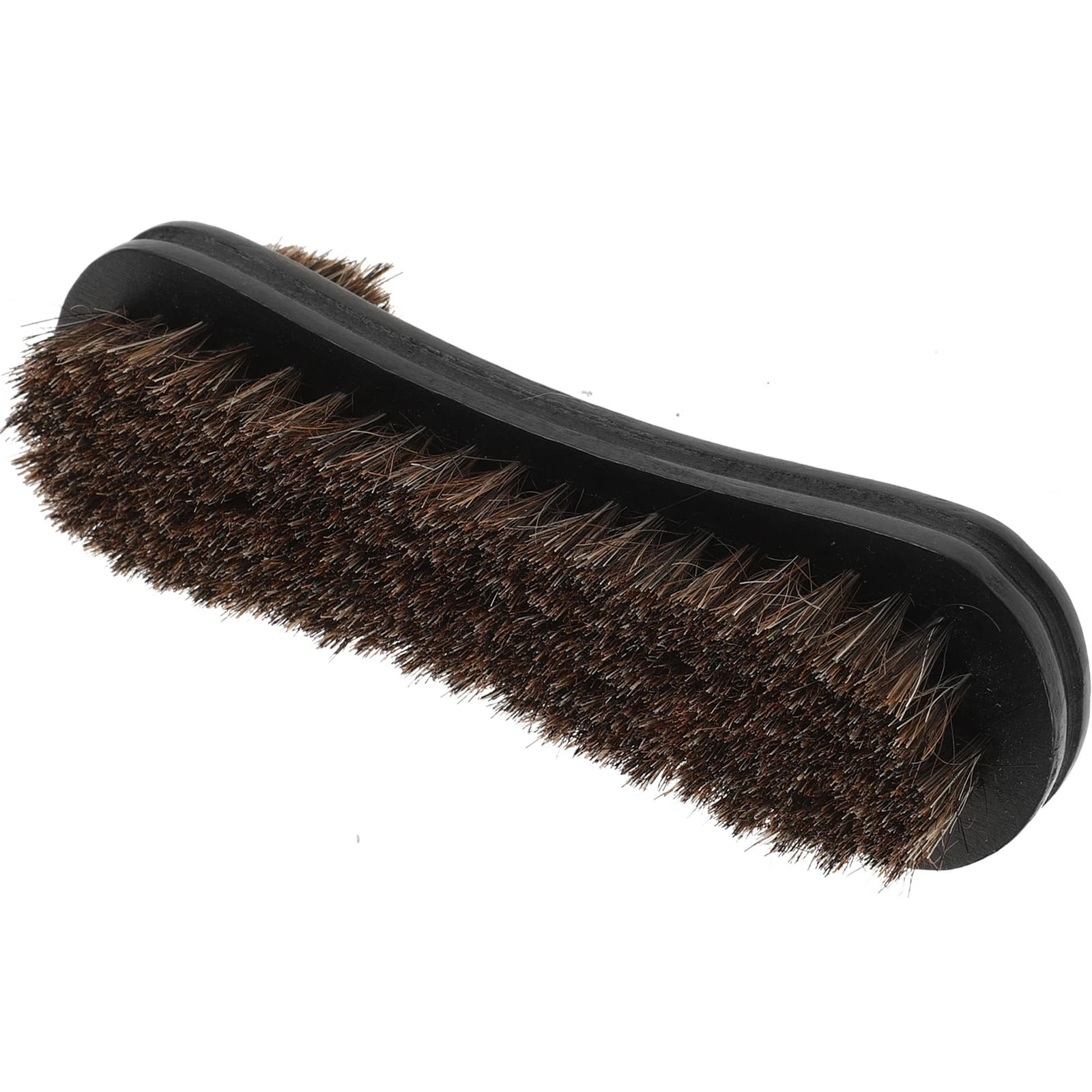 

Horse Hair Shoe Brush Black Color for Cleaning Polish Shoes Boot Care Kit Brushes Efficient Tool Laundry Ball