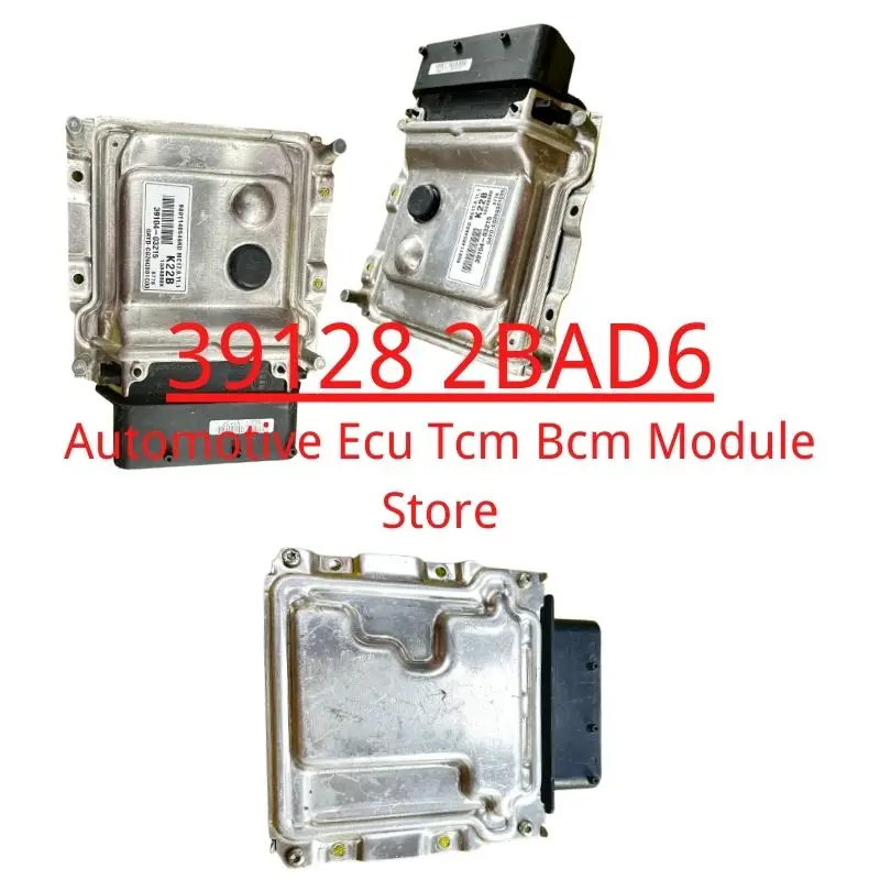 39128 2BAD6 MRA4 Car Engine Computer Board ECU For Hyundai Kia ME17.9.11.1  39128-2BAD6