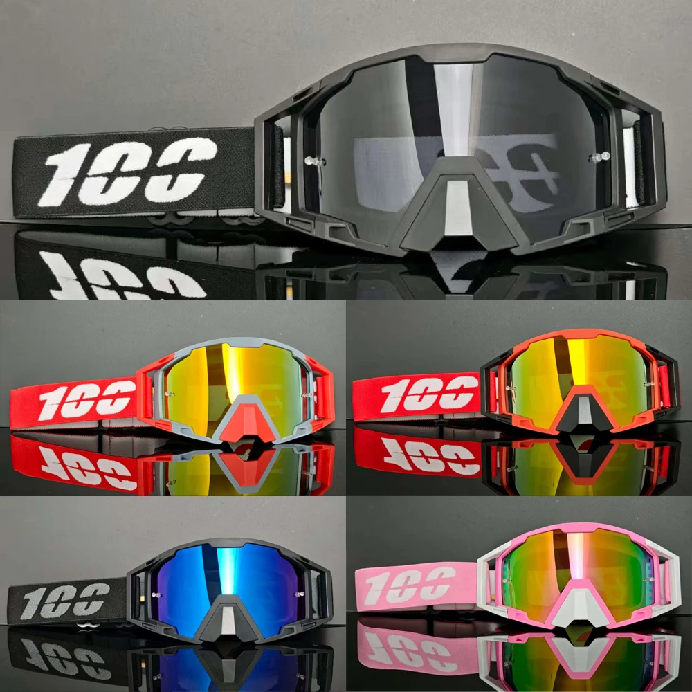 100 Four Season Skiing Glasses Men Women All Day Breathable Wear High Definition Lenses Windproof Dustproof Snow Mountain Sports