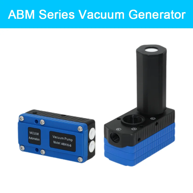 

ABM Series Vacuum Generator AIRBEST TYPE Basic Vacuum Generator ABM/ABX Series Mini Ejector ABX10-B ABX20-C