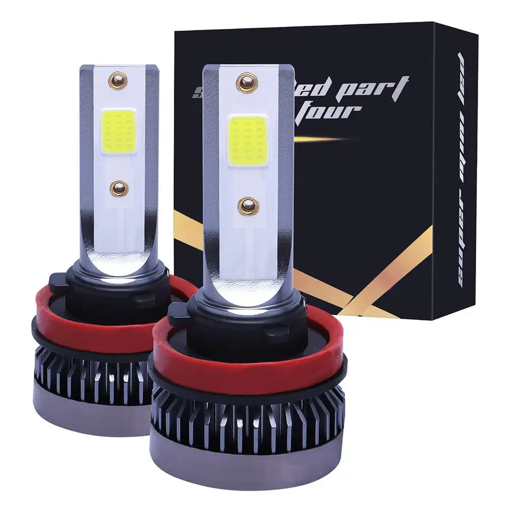 Led Headligh 120w 26000lm Durable 360degree Lighting Angle Superbright Car Accessories Car Headlight Bulbs H11 H8 H9 Cob Bulb