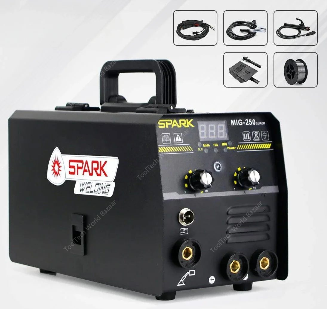 Airless two-guarantee manual argon arc welding three-purpose integrated welding machine