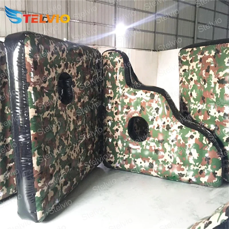 Popular Sports Inflatable Tactical Paintball Bunker Set for Paintball Field