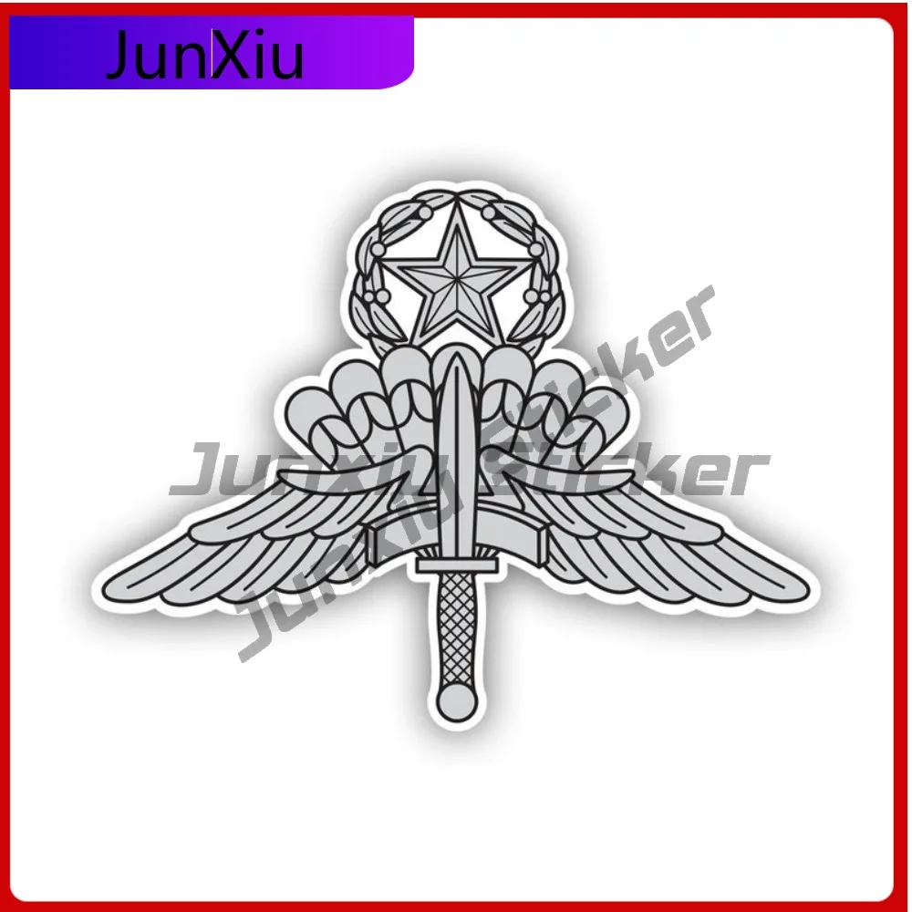 

Master Parachutist Jump Wings Halo Logo Sticker Creative Decals Parachute Aviator Funny Style Truck Use Waterproof Vinyl Deca