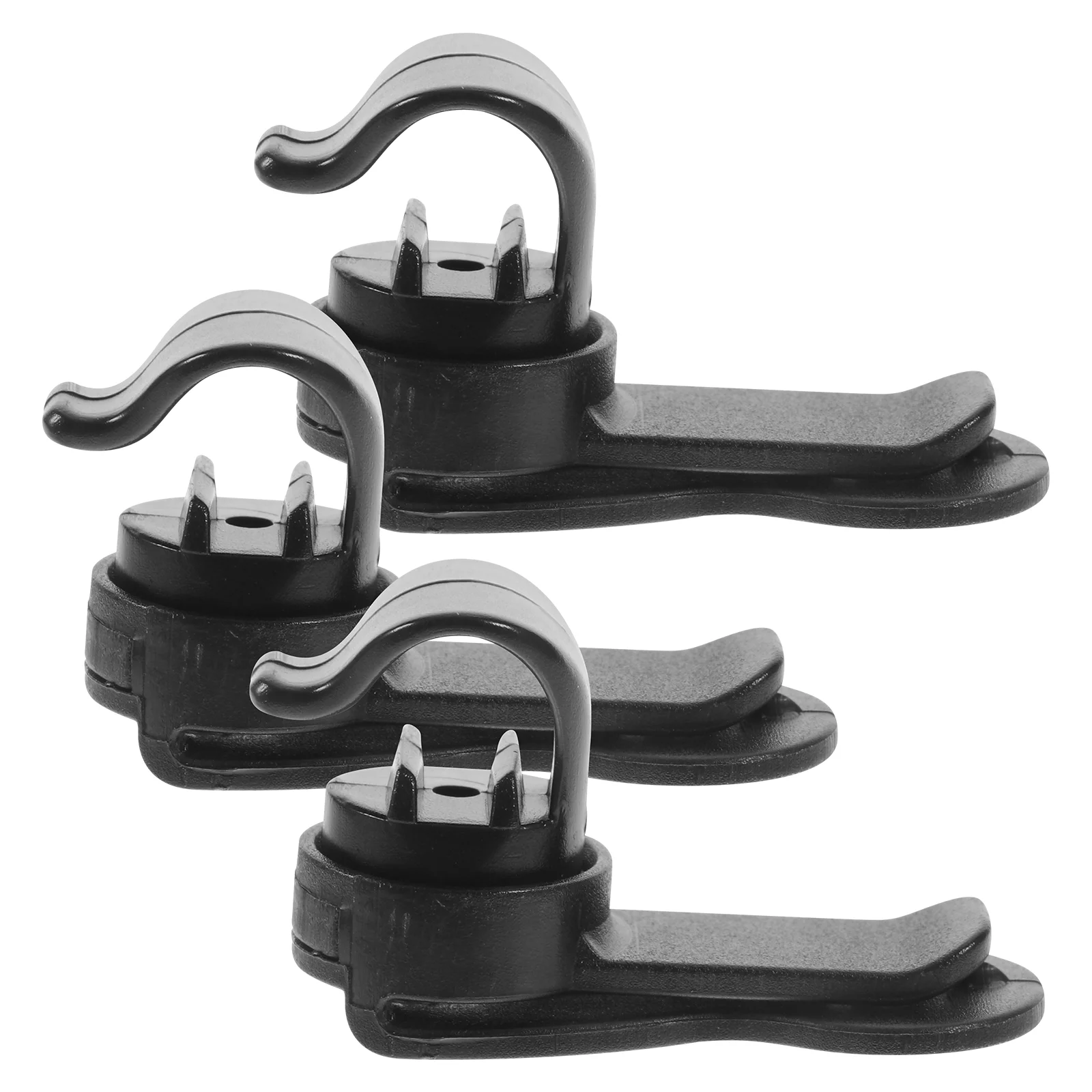 

3 Pcs Automatic Locking Clamp Magnetic Water Pipe Tube Clip Backpack Buckles Clips Climbing Strap Outdoor Hiking Abs Adjustable