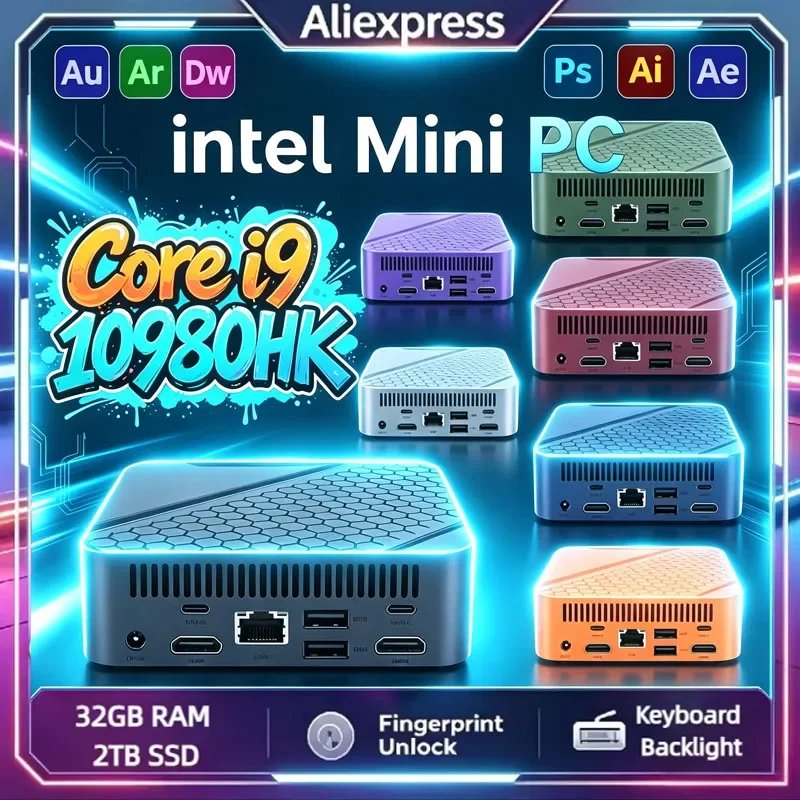2026-ミニゲーミングpc-インテル-core-i9-10980hk-16gb-ram-1tb-ssd-wifi-6-bt52-windows-11-4k-ポータブルデスクトップコンピューター