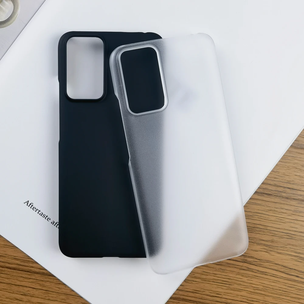 

Simple Ultra-thin Matte Hard Phone Case For Xiaomi Redmi Note 12S Note12S 6.43" Anti-fingerprint PC Back Case Cover