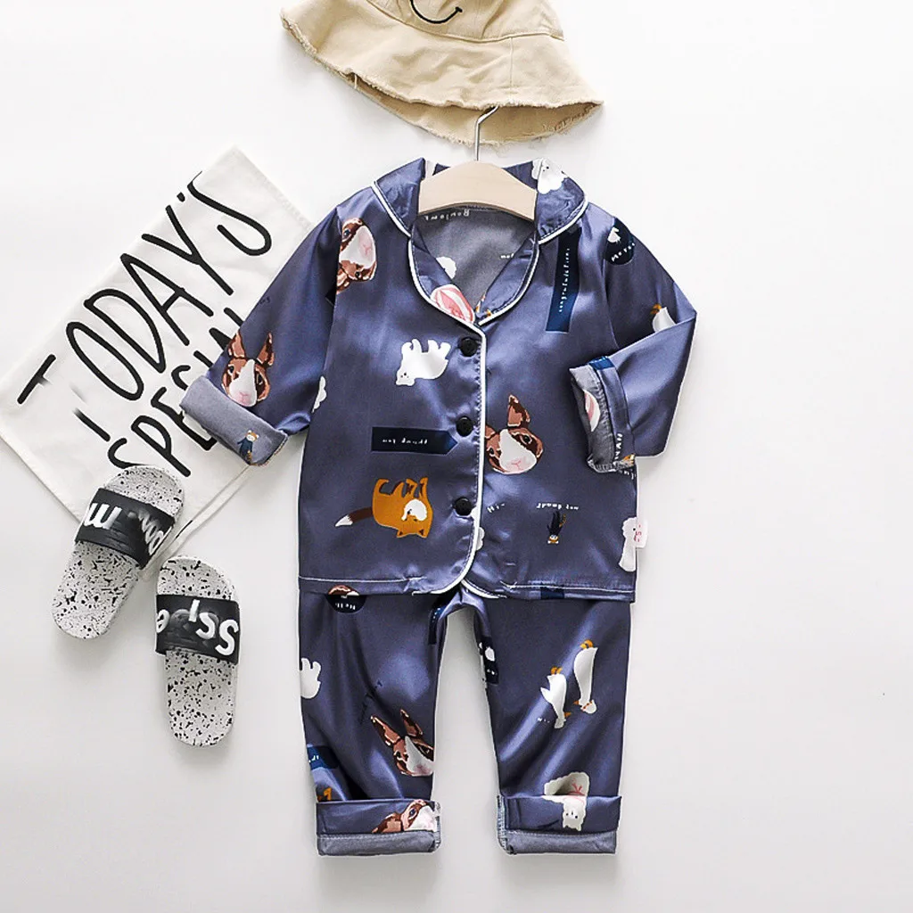 Printed Romper Baby Outfit Newborn Long Sleeve Jumpsuit Pajamas Soft Sleepwear Set Kids Clothes Printed Romper Baby Outfit T1