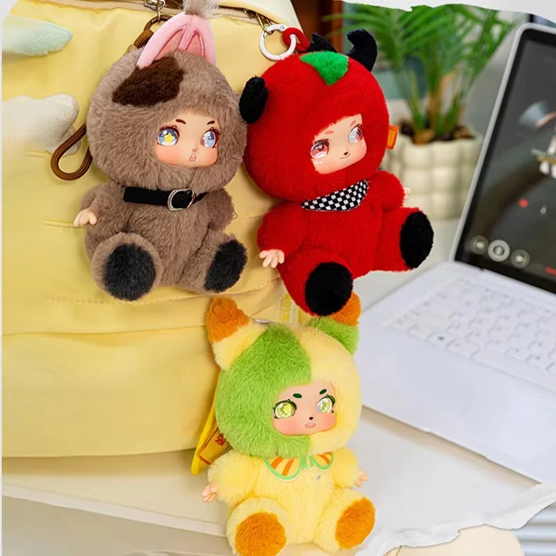 Auf Lager 15 cm Die Hexe Serie Vinyl Puppe Plüsch Spielzeug Rucksack Anhänger Gefüllte Plüsch Spielzeug Cartoon Anime Nettes Geschenk für Kinder Freunde