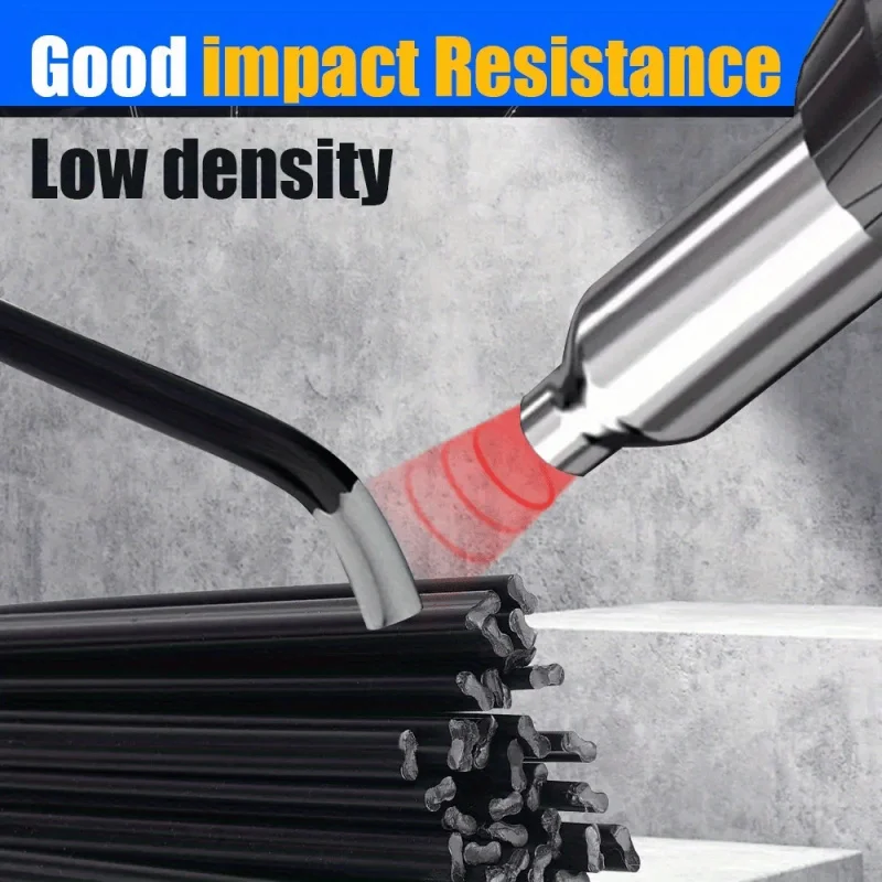 50/100pcs 7.87 Inch Durable PP Plastic Welding Rod | Car & Motorcycle Repair, Compatible with 100W-600W Welding Machines