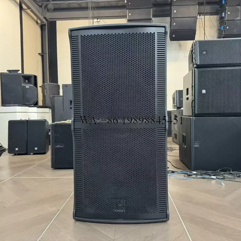 WMWMNU V 45 Double 15-inch Passive Two-way Speaker for Marching Band Practice,or Large-scale Concert Sound System Outdoor