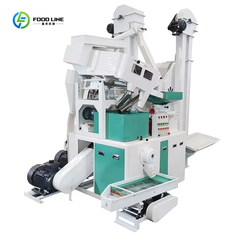 Customized Efficient Grain Milling Machine for Household Use with Rice Polisher and Huller Kitchen Farm Tool Easy Operation