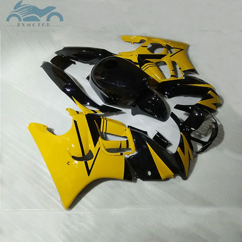 Motorcycle parts for HONDA CBR 600 F3 fairings 1997 1998 CBR600 F3 97 98 yellow black aftermarket bodywork fairing kit  A1