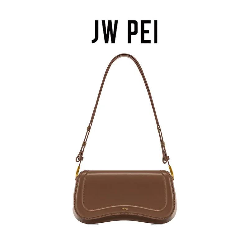 JW PEI 2026 Pudding Bag JOY Niche Shoulder Bag Women's Handbag Black Underarm Commuter Bag