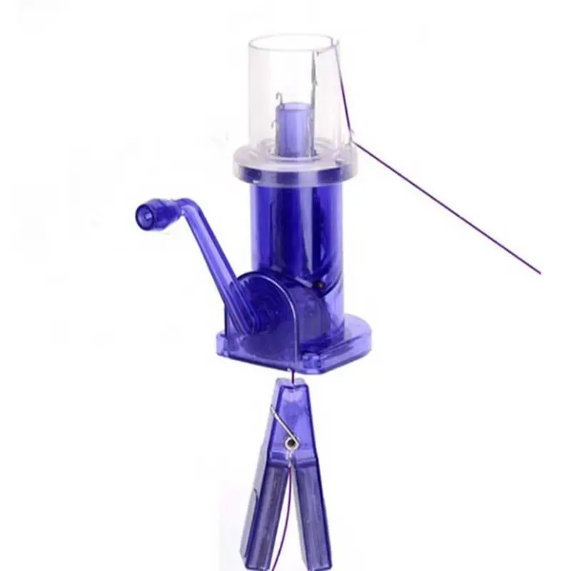 تصميم جديد 2 قطعة لتقوم بها بنفسك مطحنة الحياكة اليدوية آلة الحياكة الصغيرة بكرة الحياكة أدوات اللفاف الصوف