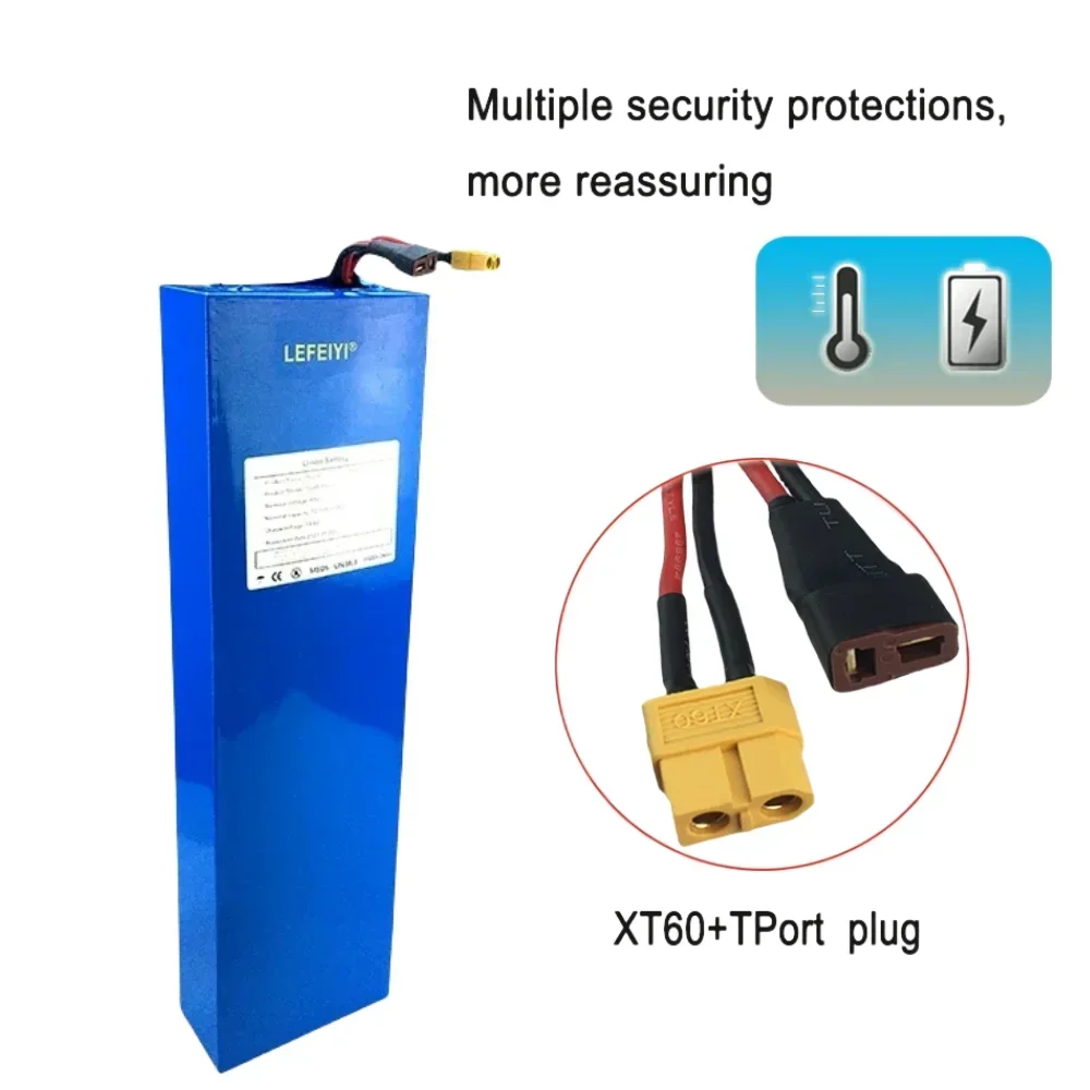 Used for Kugoo M4/MaxSpeed lithium-ion battery 13S4P 48V 12800mAh built-in BMS rechargeable battery pack
