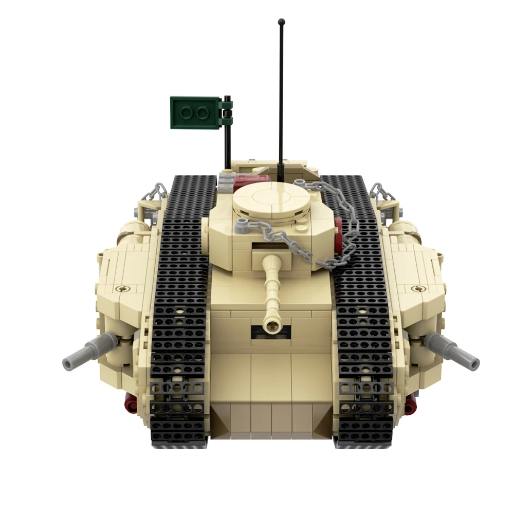 Gobricks MOC Indiana Jones The Last Crusade Military Tank Adventure Raiders Model Bricks Building Block Set Toys For Kids Gift