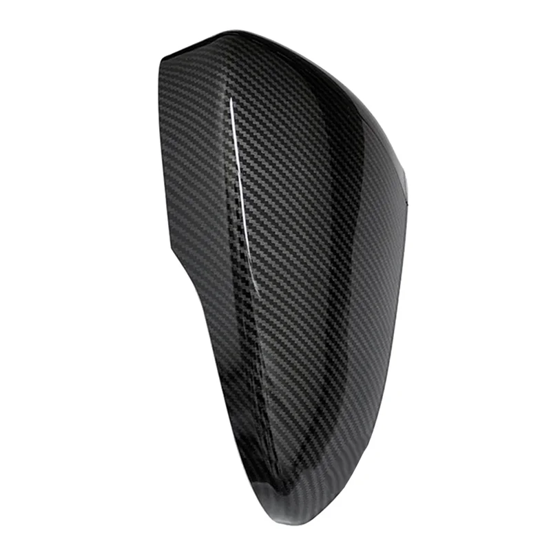 

1Pair Car Rearview Mirror Cover Trim For Ford Mondeo Fusion 2013-2021 Parts US Version Side Wing Mirror Caps ABS Carbon Fiber