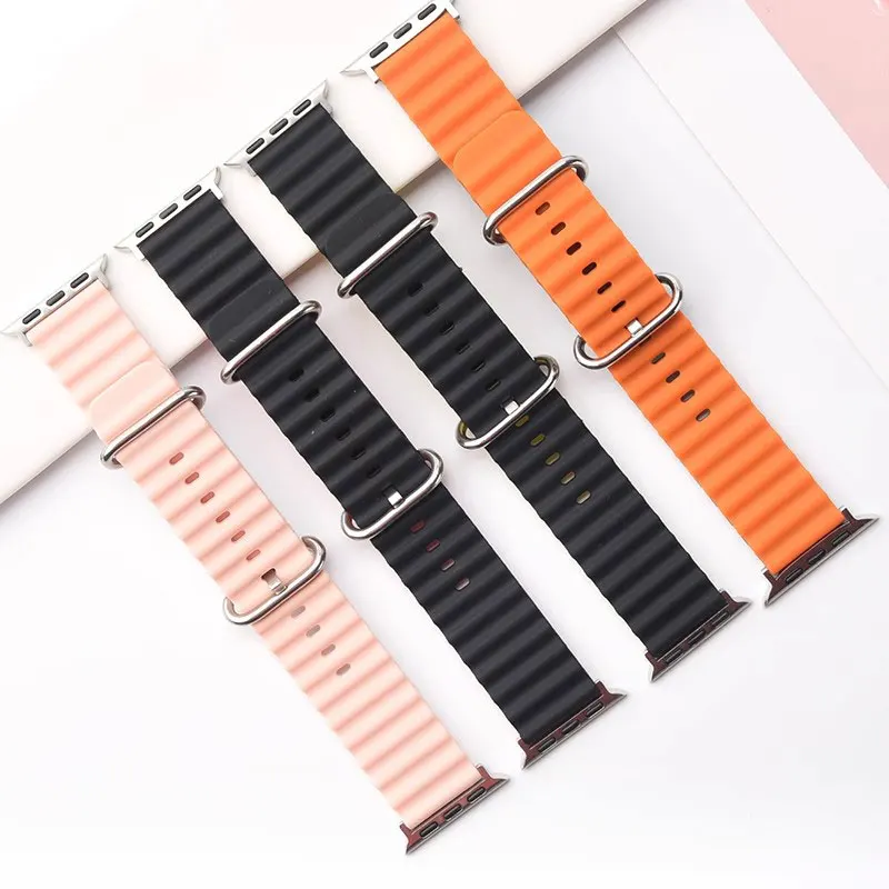 حزام لساعة أبل الترا باند 49 مللي متر 46 مللي متر 44 مللي متر 45 مللي متر 42 مللي متر 41 مللي متر 40 مللي متر 44 مللي متر 45 مللي متر المحيط حزام iWatch سلسلة 11 10 9 8 SE3 Ultra3 Band #5