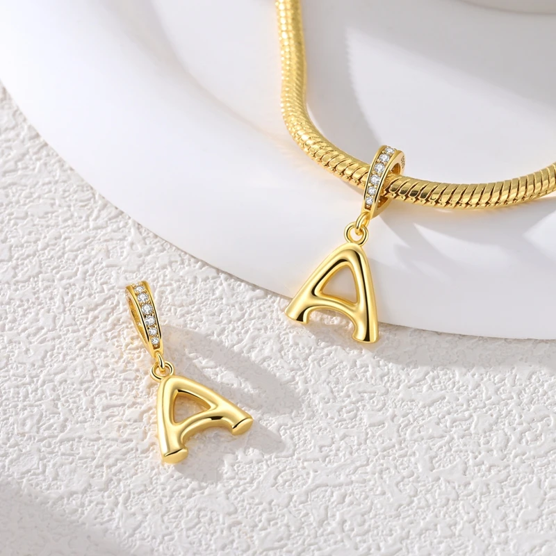 Hot Sale Constellation Charm Beads 12 Gold Plated Pendant Charms Fits 3mm Bracelet Necklace For Women Luxury DIY Jewelry Making
