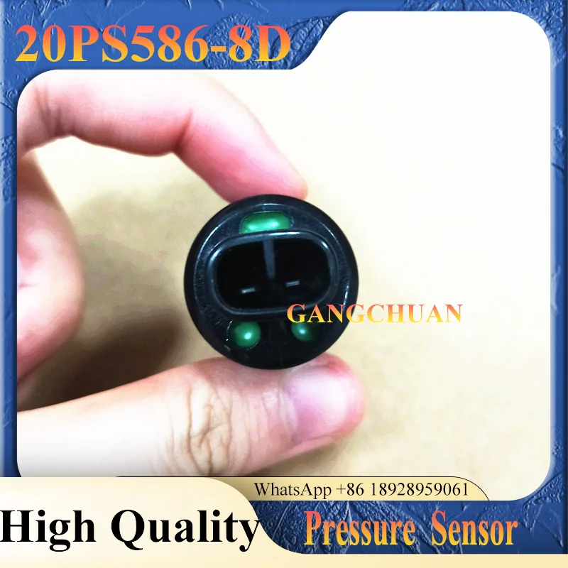 High Quality Pressure Switch Sensor 20PS586-8D 20PS5868D for EX100-3 EX200-2 EX200-3 Excavator  Spare Parts