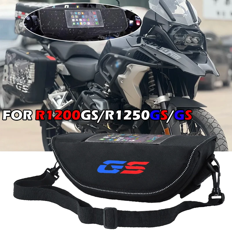 Suitable for R1200GS R1250GS motorcycle handle bag, anti sailor handle travel navigation bag, multifunctional bag